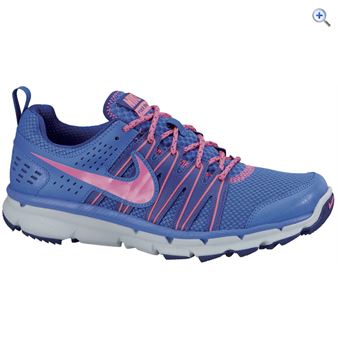 Nike Flex Trail 2 Women's Running Shoe - Size: 5 - Colour: Blue-Pink